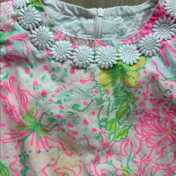 Lilly Pulitzer sz4 Floral Sleeveless Dress with Pockets - Picture 2 of 5